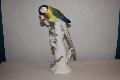 A Meissen Model of a Parrot