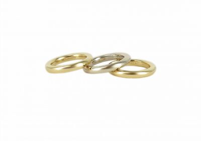 18kt Gold Tiffany & Co Stackable Rings