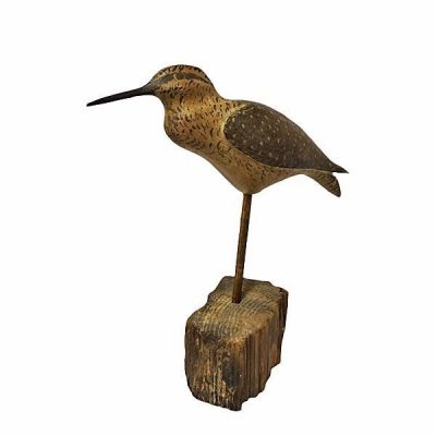 Carved Shore Bird Decoy Jack Tierney
