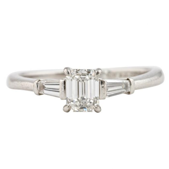 Tiffany Diamond Platinum Engagement Ring