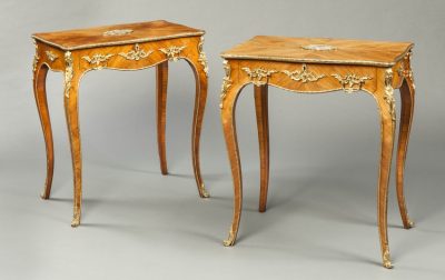 An Attractive Pair of Antique Side Tables