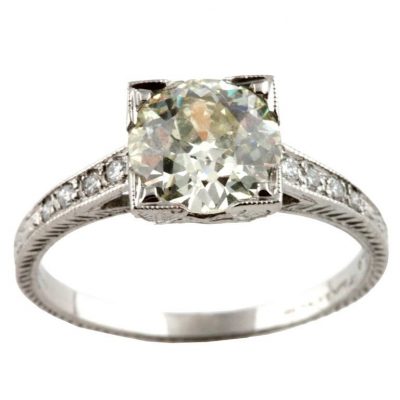 1.69 Carat Diamond Engagement Ring