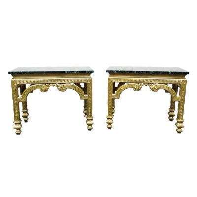 Pair Georgian Style Console Tables