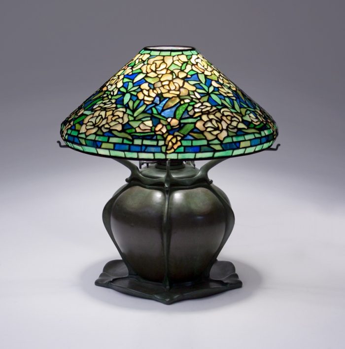 Tiffany Studios Wild Rose Table Lamp