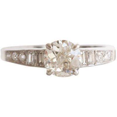 Sophia D. Diamond Platinum Engagement Ring