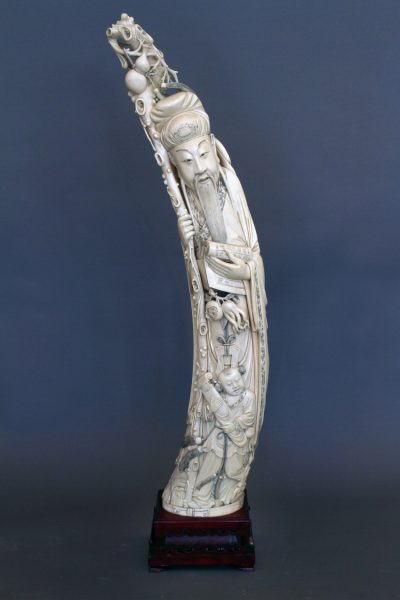 Ivory Carving of a Man