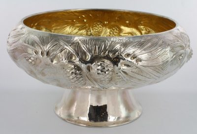 Norwegian solid silver bowl