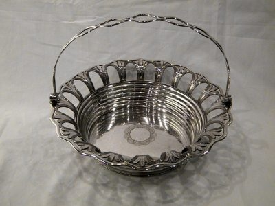 Old Sheffiedl Plated Basket : Circa 1810
