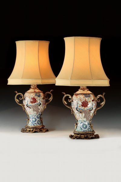 A pair of French 19th century Lamps