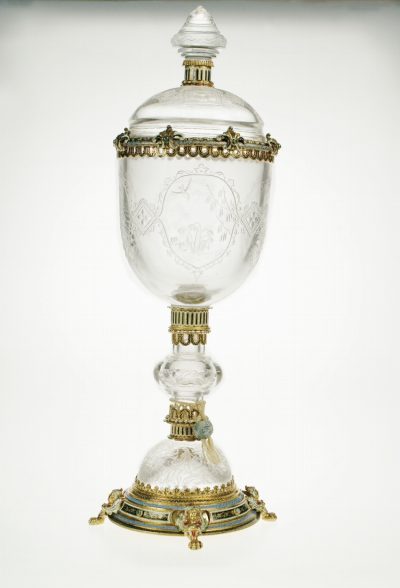 Rock Crystal Cup and Cover C1870