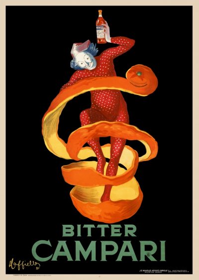 Bitter Campari Original Vintage Italian Poster