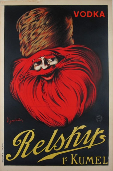 Relskys Vodka Original Vintage French Poster