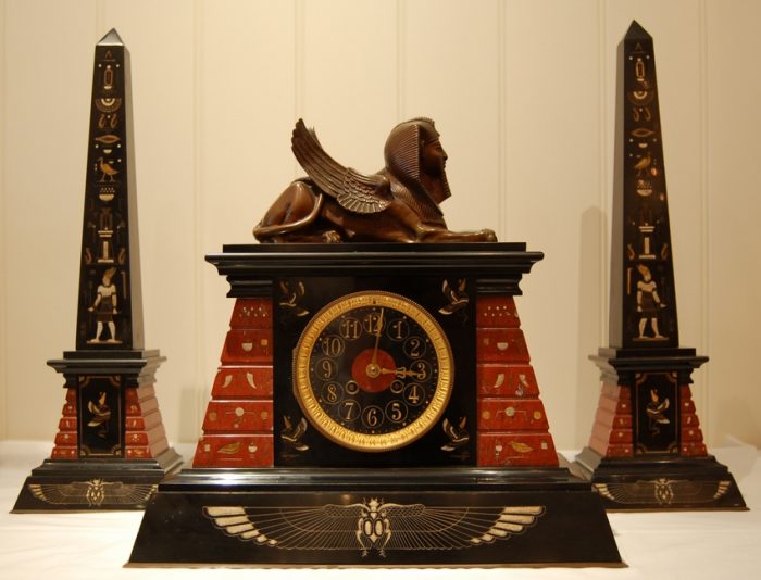 Egyptian Revival Clock